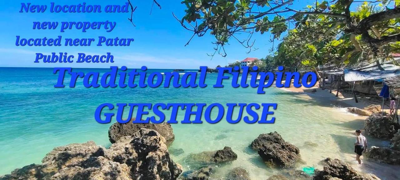 Traditional Private Guesthouse In Patar Beach Bolinao Eksteriør billede